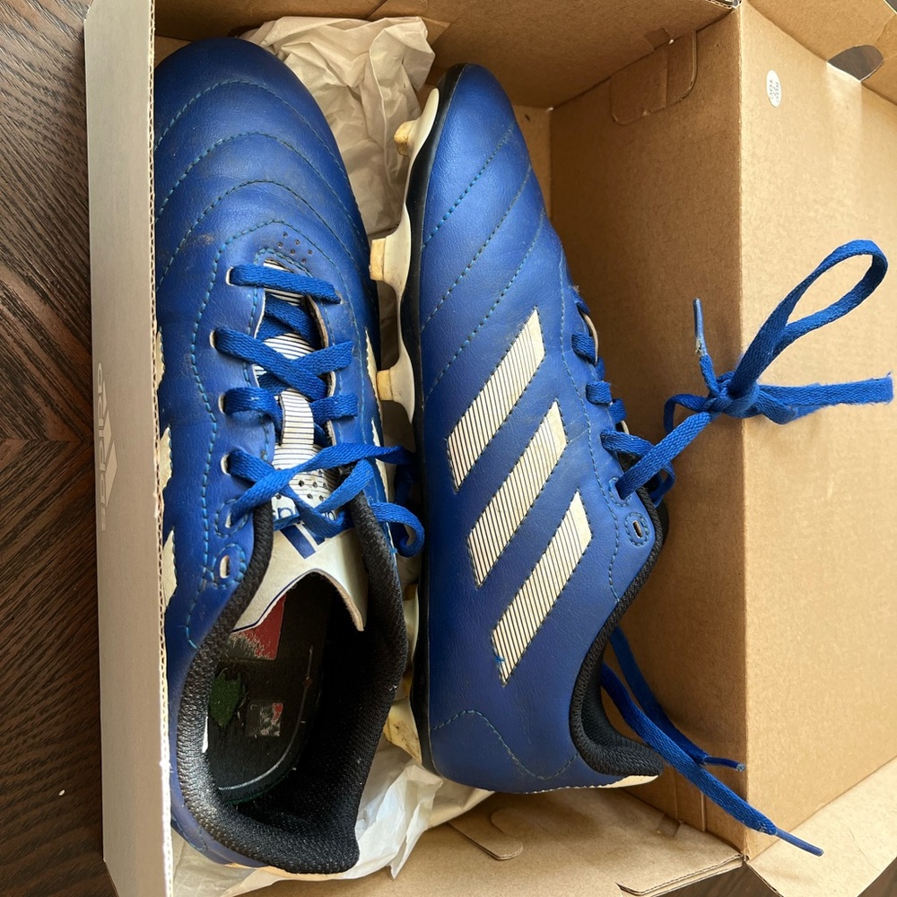 Adidas Goletto Soccer Cleats, men’s size 5